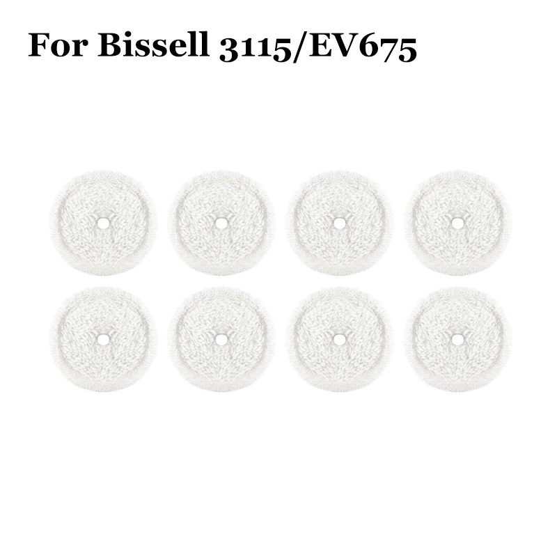 Voor Bissell 3115/EV675 Robot Stofzuiger Onderdelen Spinwave Harde Vloer Expert Nat & Droog Robotic Drum Filter mop Accessoires: Chocolade