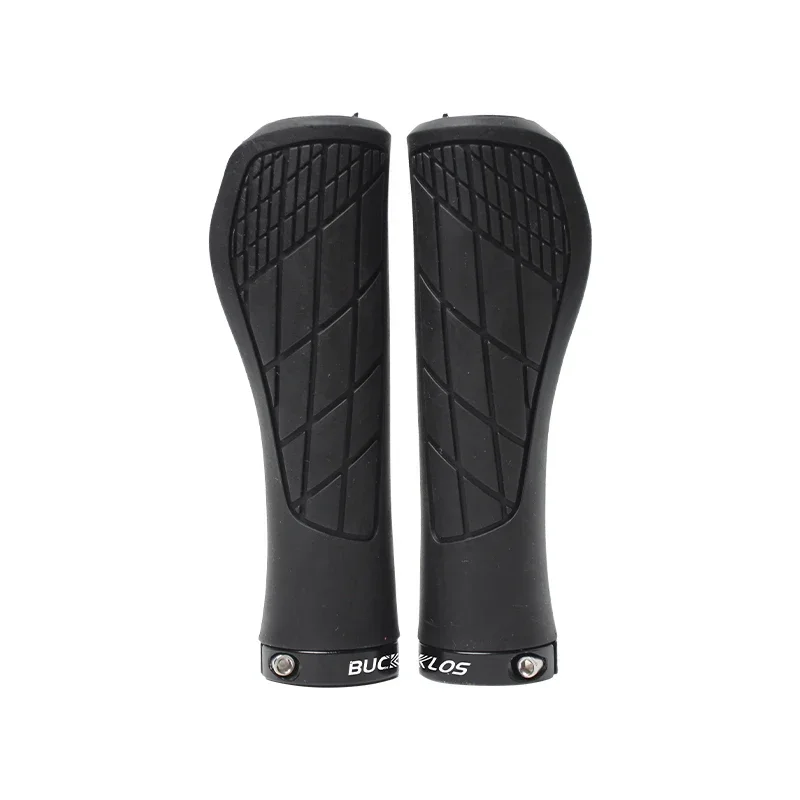 BUCKLOS Bicycle Handle Bar Grips Mountain Bike Single-sided Locking Handlebar Cover Ergonomic Bicycle Handlebar Grips