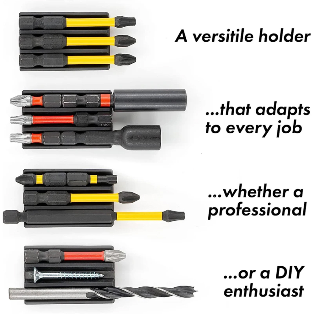 Magnetic Bit Holder Powerful Magnet Batch-head Drill Bit Holder for Milwaukee Dewalt Impact Driver Drill Screwdriver Bits Holder
