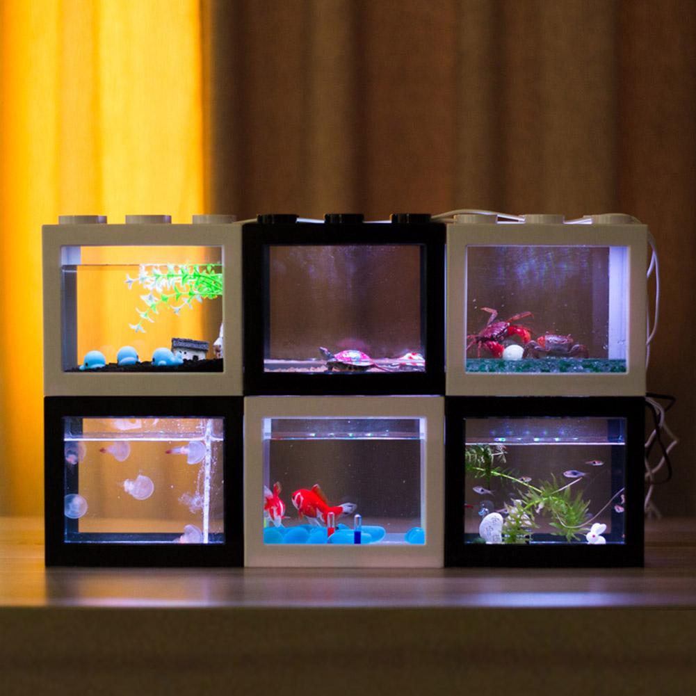 Stacking Fish Bowl Aquarium Green Plants Micro Landscape Seaweed Ball Desktop Office Fish Bowl