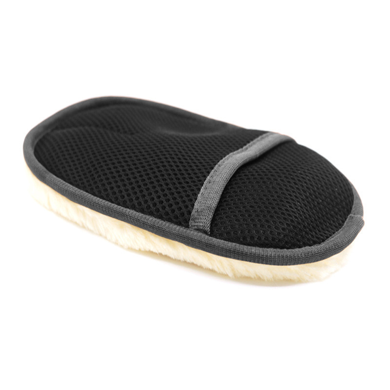 Luvas de lã de imitação para lavagem de carro, luvas de limpeza de carro de pelúcia espessada, polimento de cera, produtos de limpeza de carro: Default Title