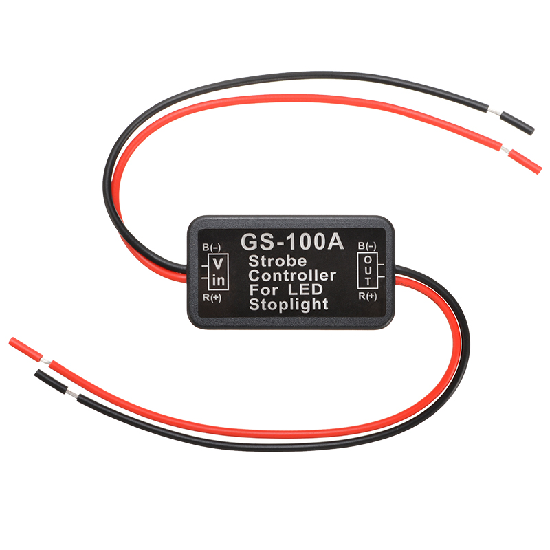 2 stücke GS-100A Blitz Strobe Regler Blinker Modul Für Auto LED Brems ...