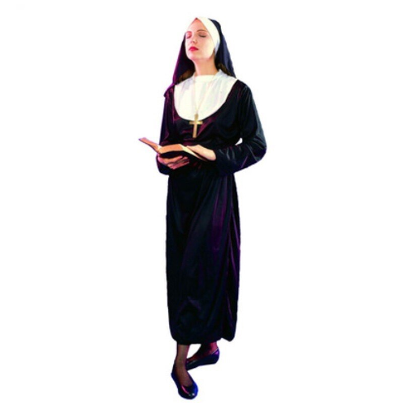 Kvinder damer nonne søster kostume... – Grandado