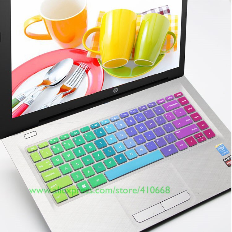 Housse de protection de clavier en Silicone pour ordinateur portable HP Pavilion x360, avec écran tactile 2 en 1, 14 pouces, 14M-BA011DX 14M-BA013DX 360: Color 3