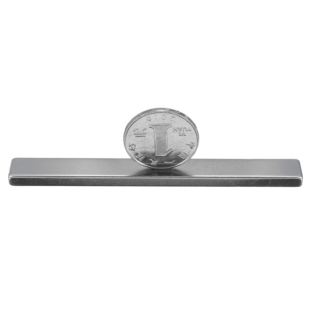 1 Pcs N50 Rectangular Magnet Bar Neodymium Long Magnet Strip Home DIY Tool Magnetic Material Home Improvement 100x10x5MM