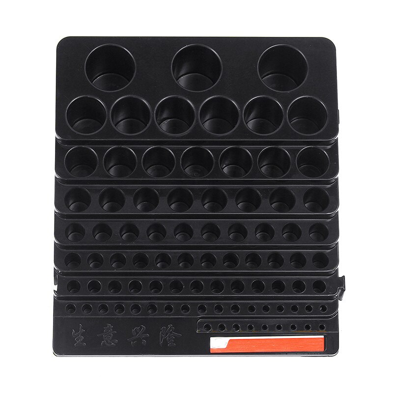 70x220x200mm Plastic Milling Cutter Storage Box Tap Reamer Turning Tool Holder Drill Bits Storage CNC Lathe Tool