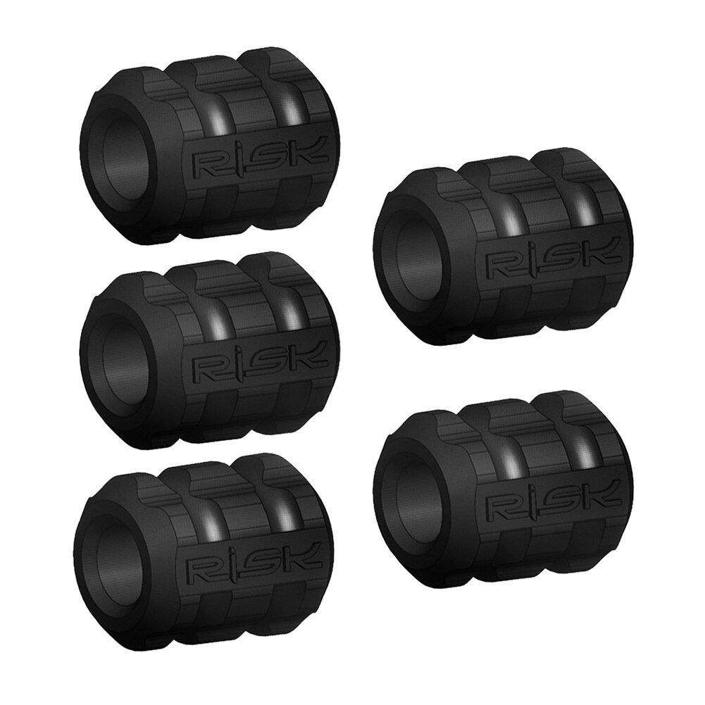 5 Stuks Kabel Wrap Fiets Kabel Protector Fiets Frame Protector Soft Nuttig: RC121 Black