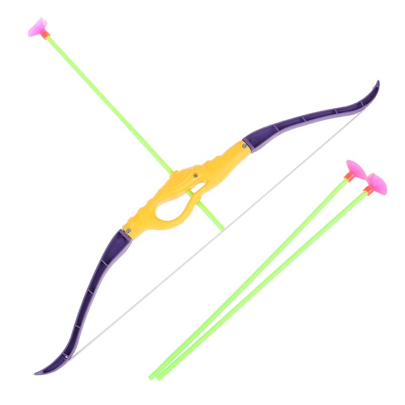 Kids Shooting Outdoor Sports Toy Bow Arrow Set Plastic Toys for Children Outdoor Funny Toys With Sucker Set Toy