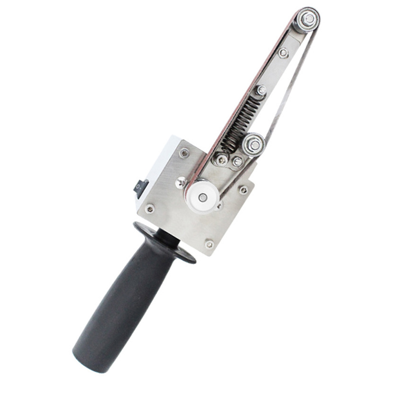 Handheld Belt Sander Machine Polish Tool Mini Sanding Machine Sander Polisher Polishing Grinding Machine For Wood Metal