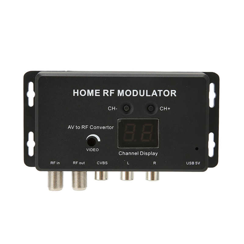 M70RV Tv Link Modulator Ondersteuning Pal/Ntsc Professionele Av Rf Converter Voor Av Bron Set Top Boxes Fm converter