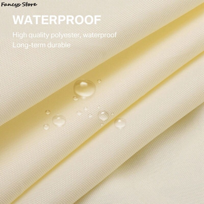 3M Triangle Sun Shade Sail Canopy For Block Sun Shelter For Outdoor Facility Activities Backyard Awning Swimming Pool Villa