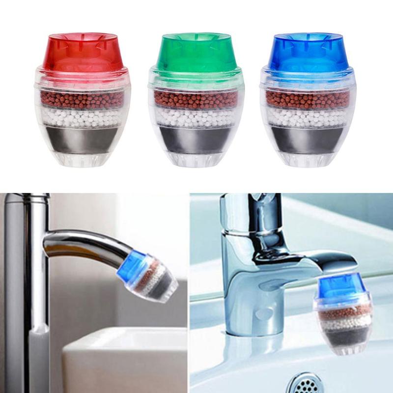 Purificador de agua para grifo de cocina, accesorios para el hogar, filtro purificador de agua limpio, filtración purificador de agua de carbón activado