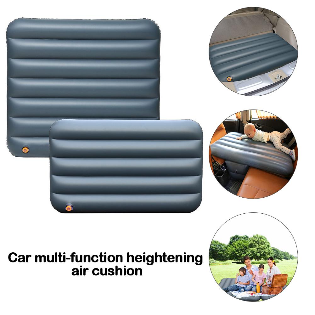 Bil automatisk oppustelig seng bærbar rejse camping luft seng foldbar bagagerum pude oppustelig madras til bil bagsæde