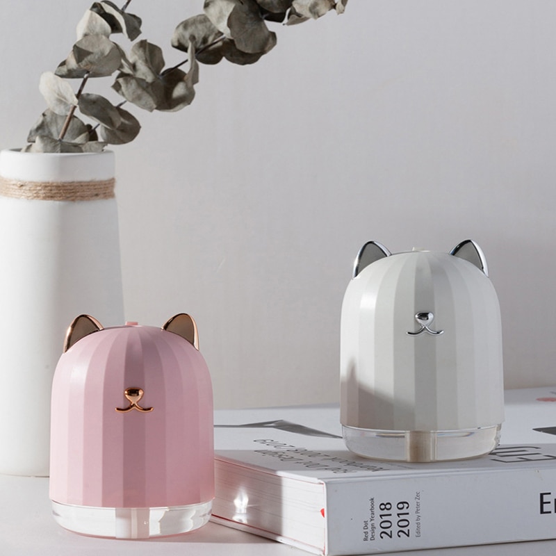 Usb bärbar mini luftfuktare diffusor purifier aromaterapi atomizer med lätt uppladdningsbar eller batteriström