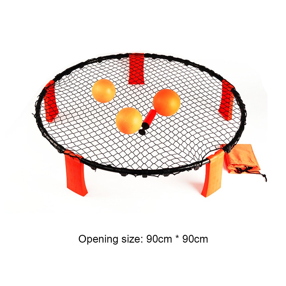 Freizeit Sport Spielzeug Spikeball Strand Volleyball Mini draussen Rasen Fitness Ausrügestochen für Einfache Sicherheits ÜSpund Zubehör