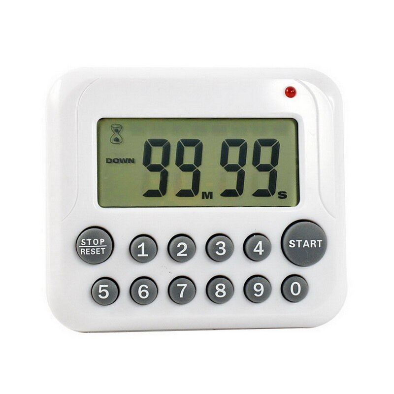 Digital Kitchen Timer Count Down/Count Up Timer LCD Screen Alarm Sleep Stopwatch for Cooking Bake Sports Games Students Home: A