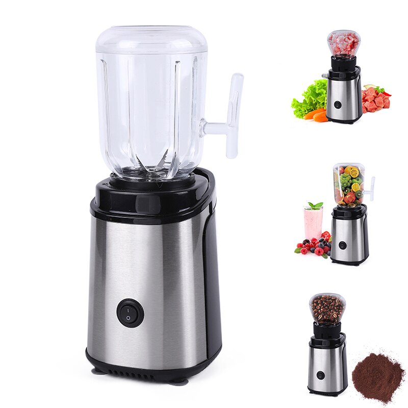 1800W 4-In-1 Multifunction Blender Mixer Juicer High Power Food Processor Ice Smoothie Bar Grinding Machine