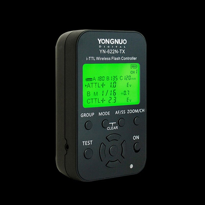 YONGNUO-controlador inalámbrico YN-622N-TX i-ttl LCD, transmisor para cámara Nikon DSLR, YN622N, disparador de Flash