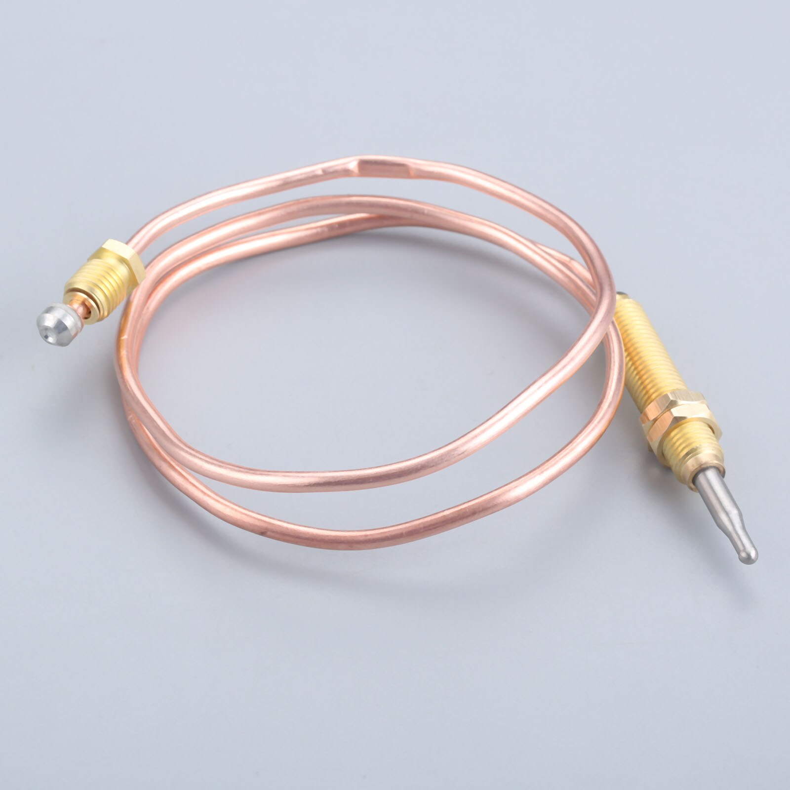 Universal Gas Thermocouple 600mm M8*1 Head Thread For Gas Fireplace Fire Pit Grill Stove Outdoor Gas Heater