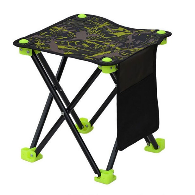 Portable Fishing Chair Folding Backpacker Oxford Cloth Outdoor Hiking Picnic Camping Seat Chair Durable Stool