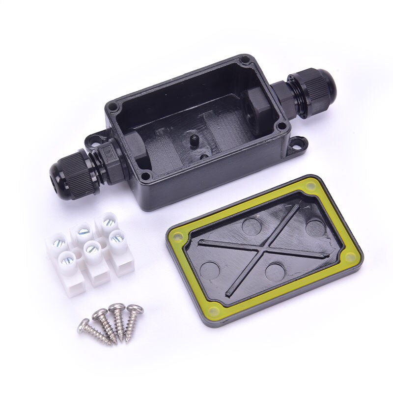 Junction Box IP66 Waterdicht Uv Zonneplek Outdoor Meerdere Manieren Plastic Aansluitkastje Case Kabel Draad Connector Beschermen