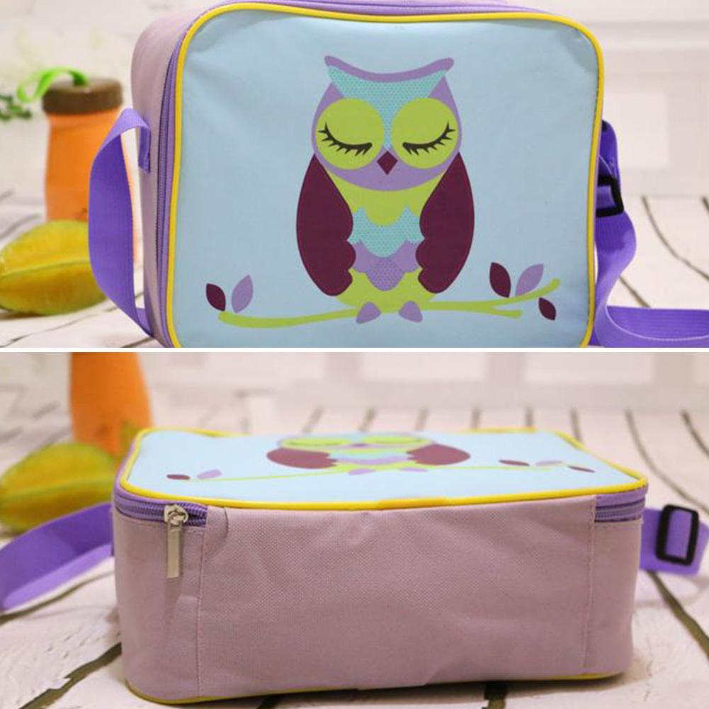 Cartoon schattige lunchtas voor vrouwen meisjes kinderen thermisch geïsoleerde lunchbox tas voedsel waterdichte picknicktas melkfles tas