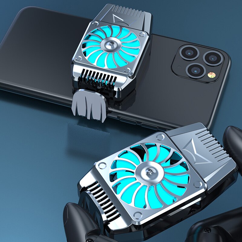 Universal Mobile Phone USB Game Cooler System Cooling Fan Gamepad Holder Stand Radiator For iphone Xiaomi Huawei samsung phone