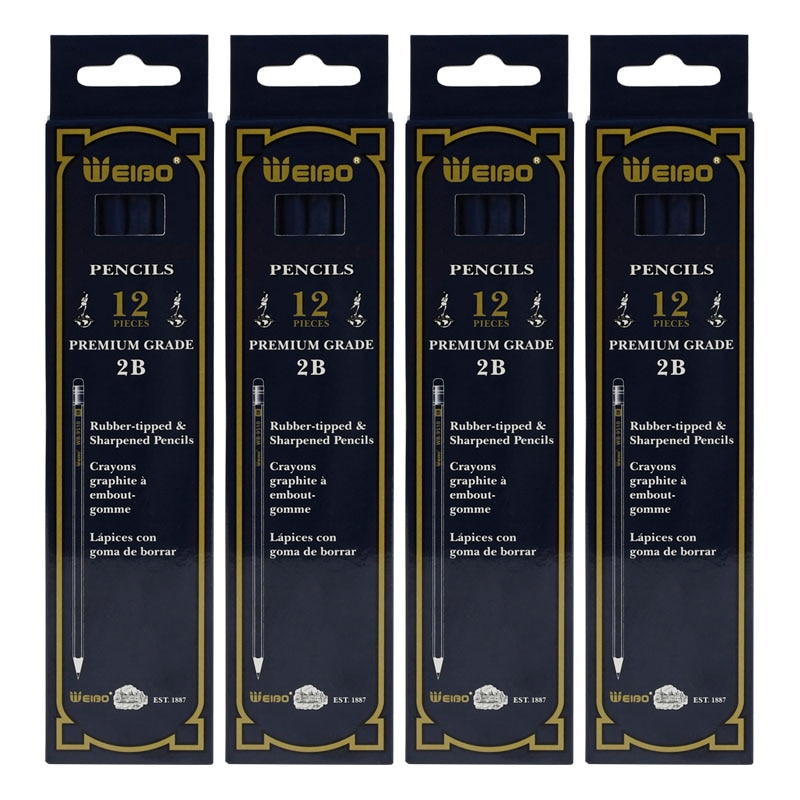 9510 Writing Pencils for School канцелярия 1 Box(12PCS) 2B Cute Pencil Drawing Pencil Set Pencils for Kids Scool Office suply