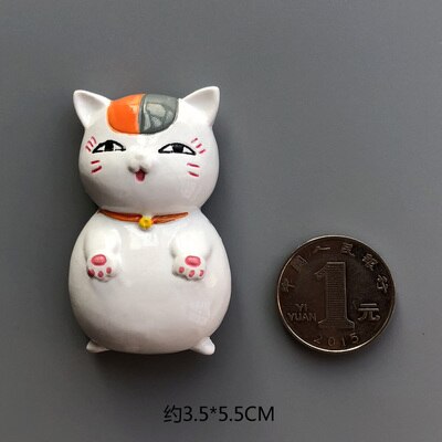 3D resin plutus cat fridge magnets japan tokyo tourist souvenir refrigerator decorations magnet message paste: modle-6