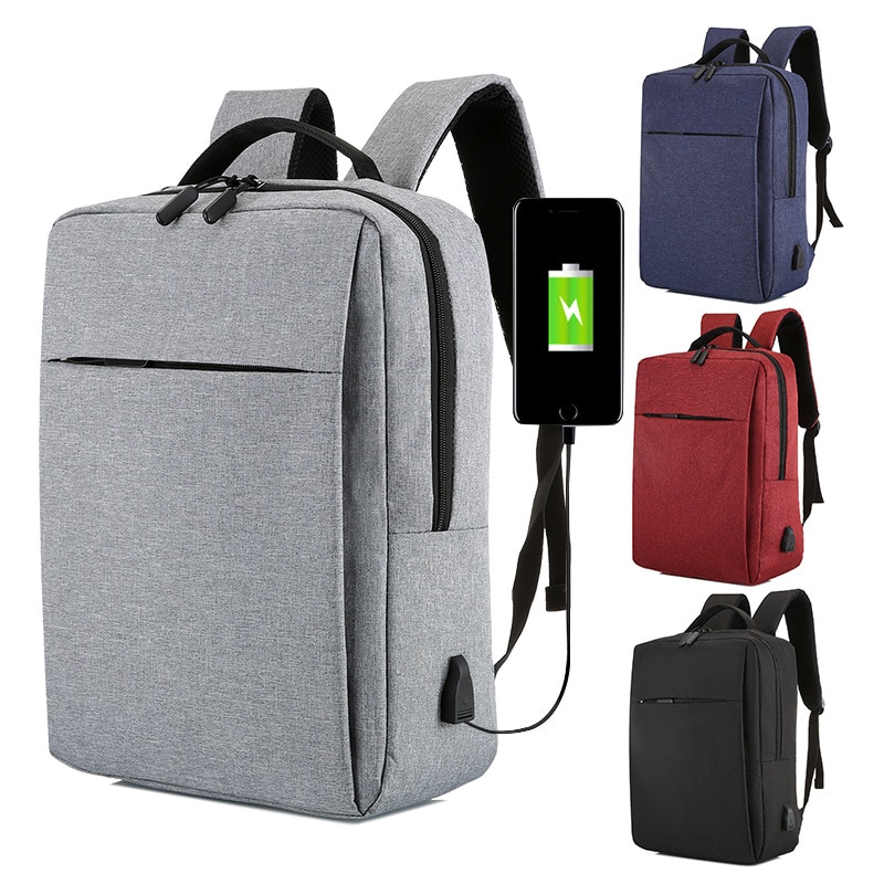 Mochila anti-roubo mochila 15.6 Polegada portátil usb mochila saco de escola