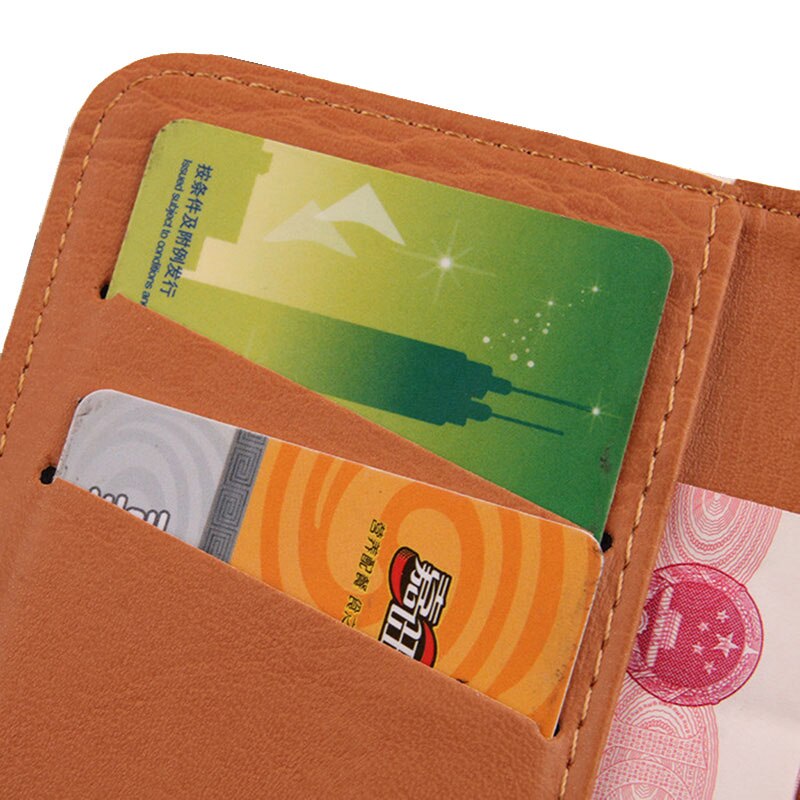 For NUU A5L Case 5.5 inch Book Style Flip Leather Wallet Cover Cell Phone Case For NUU A5L Holster