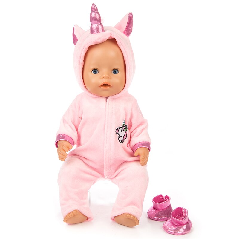 neue Anzug Fit Für 43cm Baby Born Puppe 17inch Geboren Babys Puppe Kleidung: 10