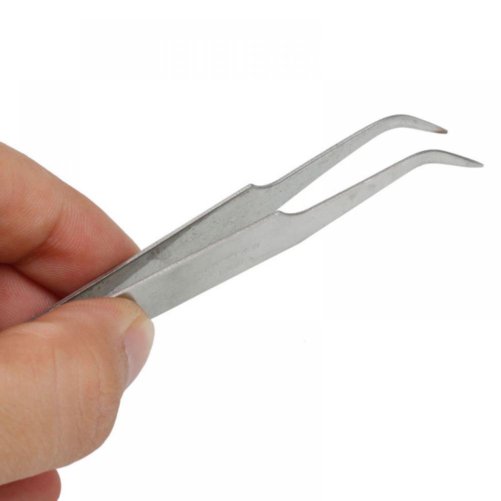 Anti-Static Stainless Steel Tweezer Set Maintenance Repair Tool Kit Anti Static Model Making Tool Hand Tool Set 6 pcs