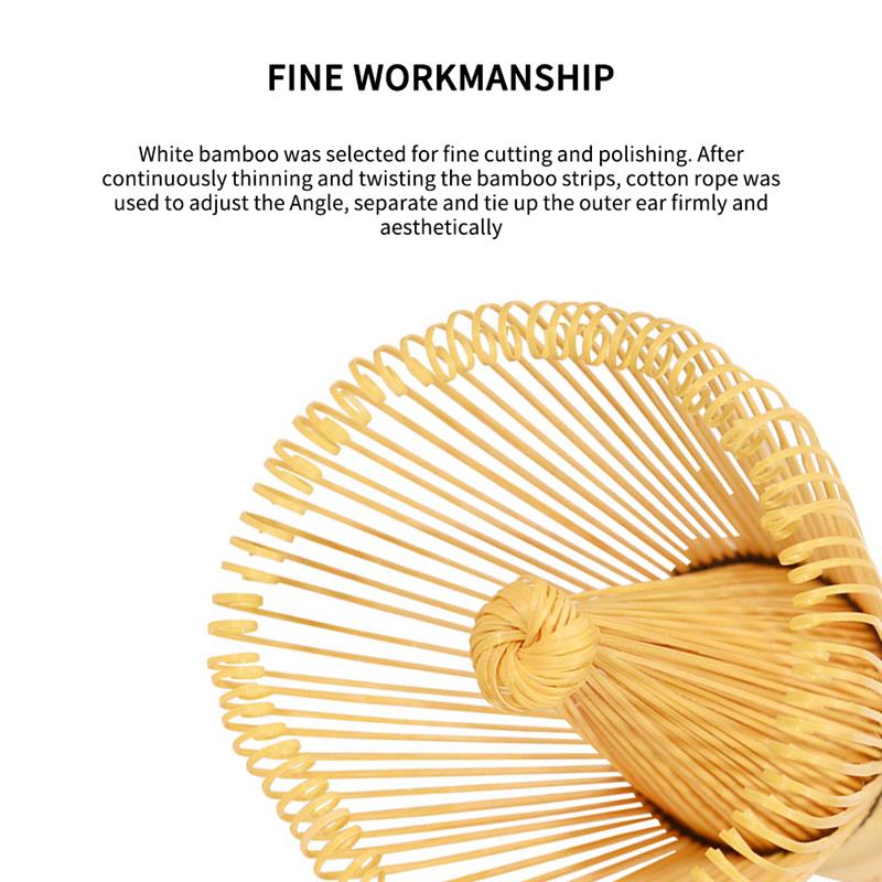 Bamboo Matcha Whisk Set Tea Whisk Premium Matcha Handmade Brush Tools For Traditional Japanese Tea Ceremony