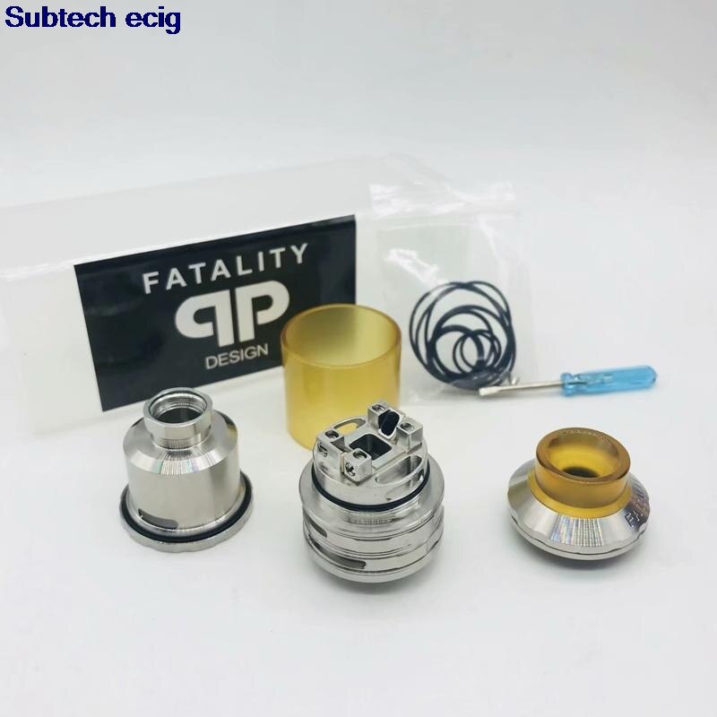 Best selling QP Juggerknot Fatality M25 Juggerknot Mini Fatality RTA 4 different style QP Replaceable Tank atomizer vape