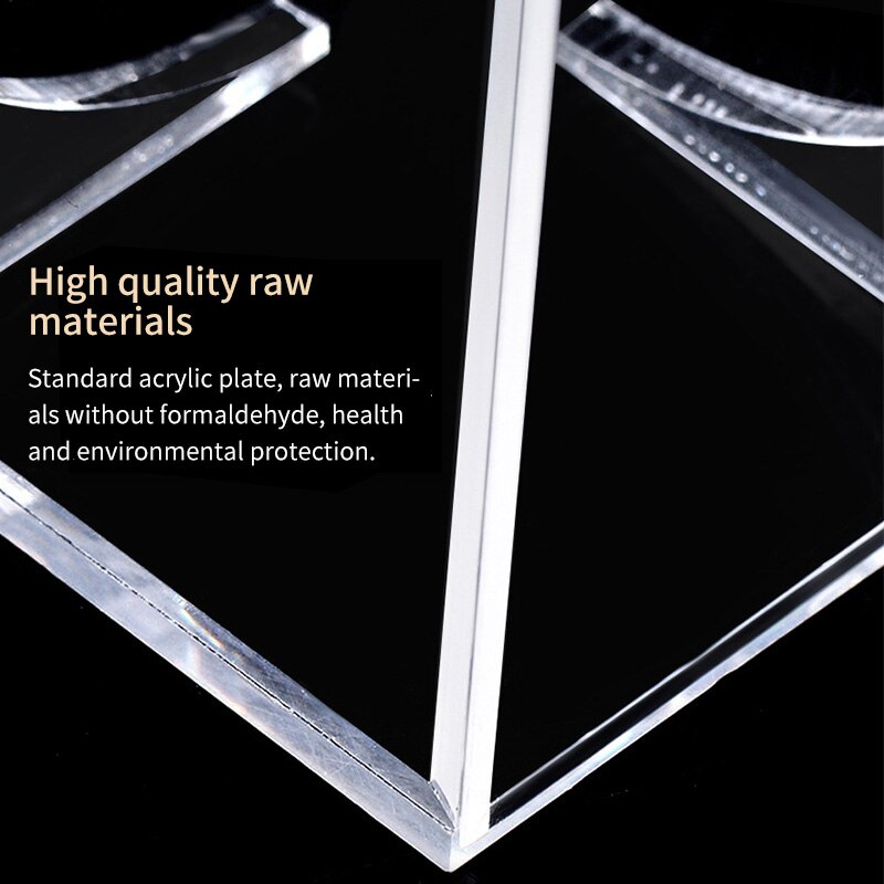 80mm Baseball Box Golf Ball Transparent Case Display Dustproof Souvenir Storage Box Protection Holder Acrylic