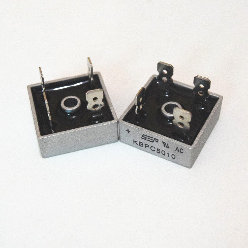 2PCS/LOT KBPC5010 50A 1000V Diode Bridge Rectifier kbpc5010