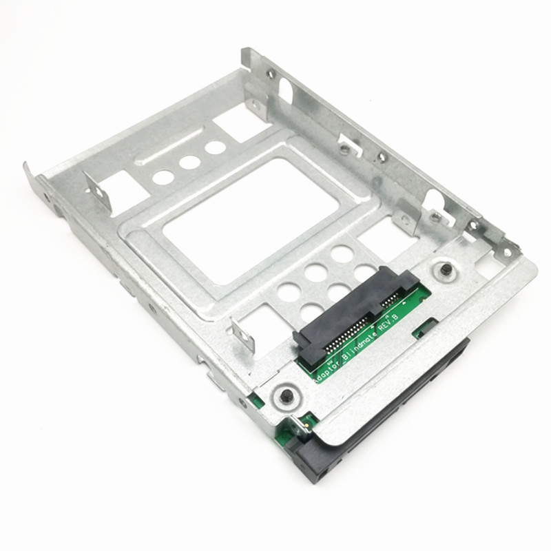 2packs 2.5" SSD to 3.5" SATA adapter Tray Converter SAS HDD Bracket Caddy HP 654540-001,