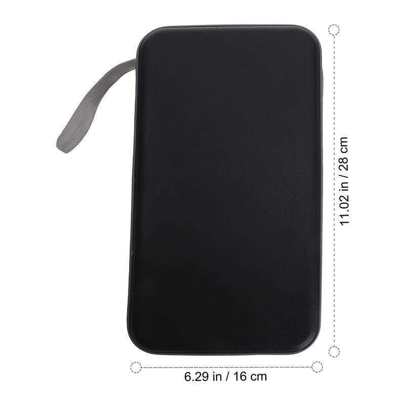 Disc Case Large Capacity Practical Useful Disc Storage Case Organizer Zipper Case for Home Automotive