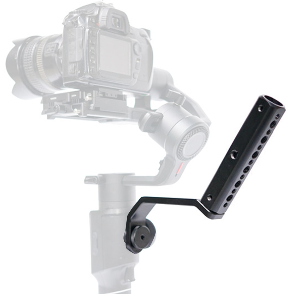 Terug Draagbare Extension Arm Beugel Met 1/4 &quot;Schroef Mount Voor Moza Air2 Gimbal Voor Video Light Microfoon Accessoires