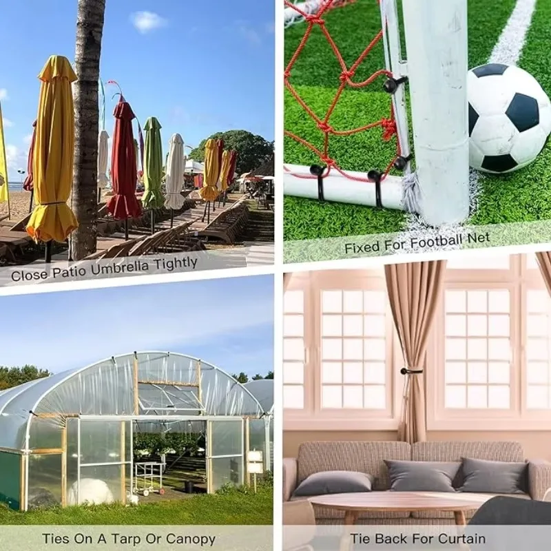 50/10 stücke Bungee Ball Planen Leinwand Flugzeug Fahnenmast Krawatten Schnur Enden Elastische Seil Spitze Feste Stiefel Pole Camping zelt Zubehör