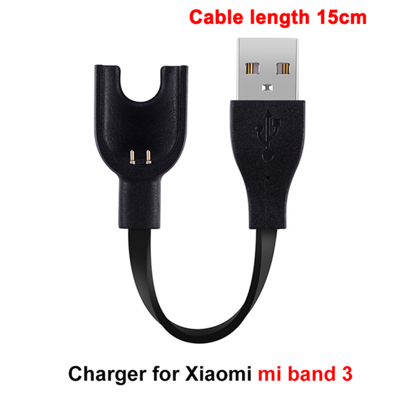 Magnetische Ladegeräte für Xiaomi Mi Band 7 6 5 USB-Ladekabel für Mi Band 4 3 2 Mi Band 7 Profi Ladekabel Tragbares USB-Ladegerät: schwarz