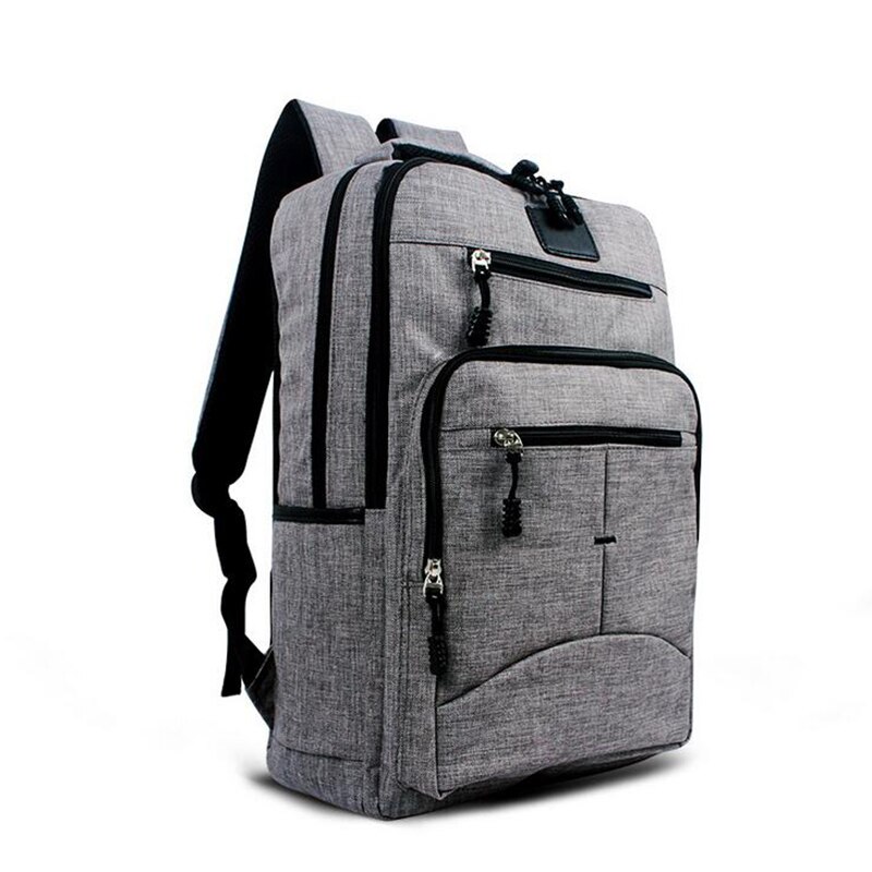 Senkey style Men Backpacks Boys And Girls Students School Bags For Teenage Casual Travel Mochila Large Capacity Laptop Backpacks: Gray