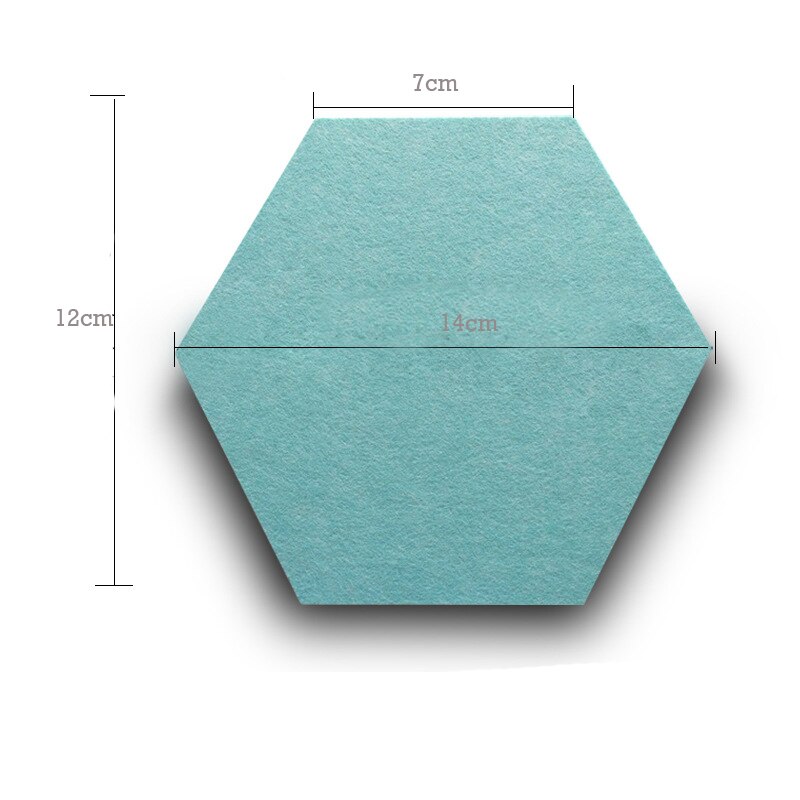 10 stk filt hexagon bokstav oppslagstavle fotodisplay gjør-det-selv-kunst hjemmekontorplanlegger planleggingstavle veggdekorasjon memoholder