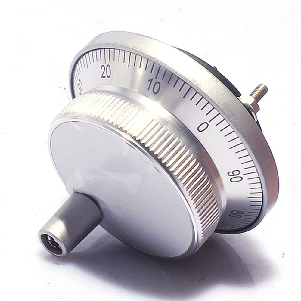 Cnc Pulser Handwiel 5V 6Pin Pulse 100 Manual Pulsgenerator Handwiel Cnc Machine 60Mm Rotary Encoder