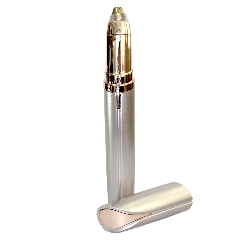 Elektrische Wenkbrauw Epilator Scheren Machines Make-Up Tool Hair Trimmer Wenkbrauw Trimmer Ontharing Womanwomen Make Femme: Golden