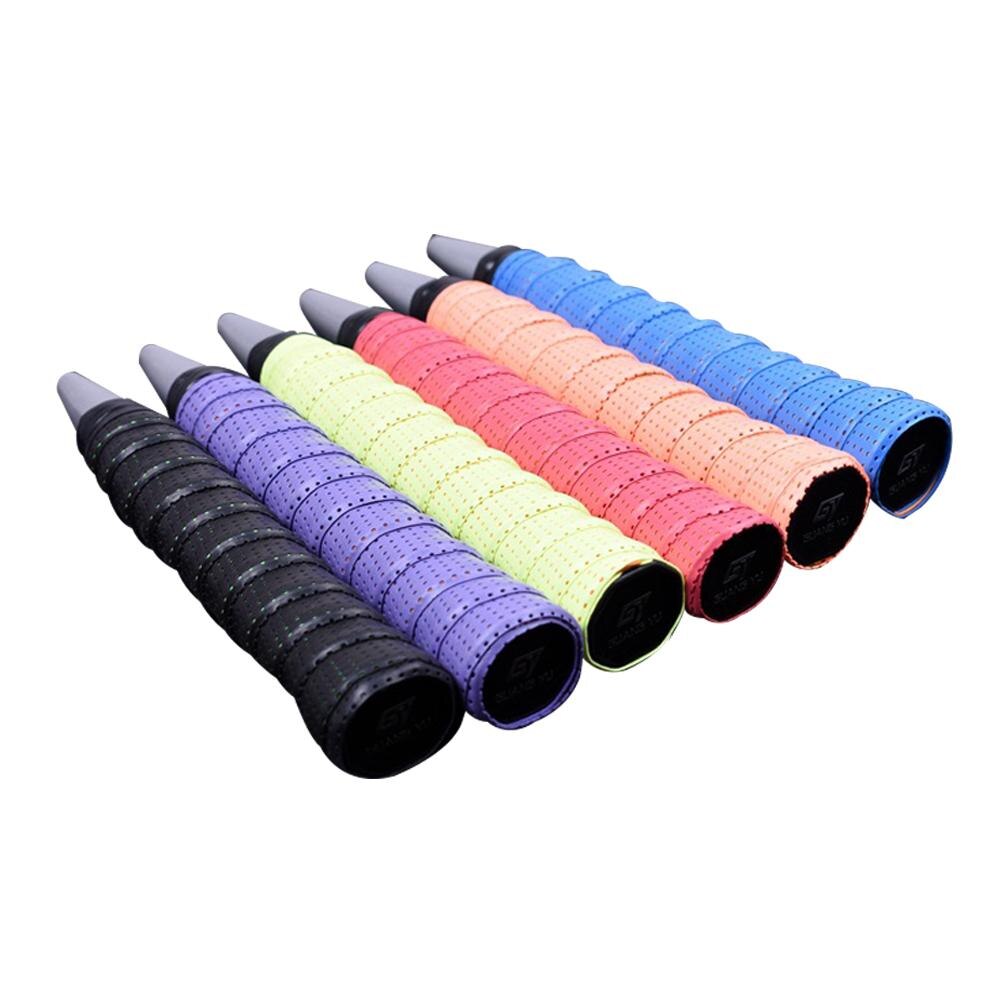 Badminton Racket Grip Twee-kleur Kiel Grip Tape Verdikte Verbreed Absorberende Hengel Tennis antislip Overgrip