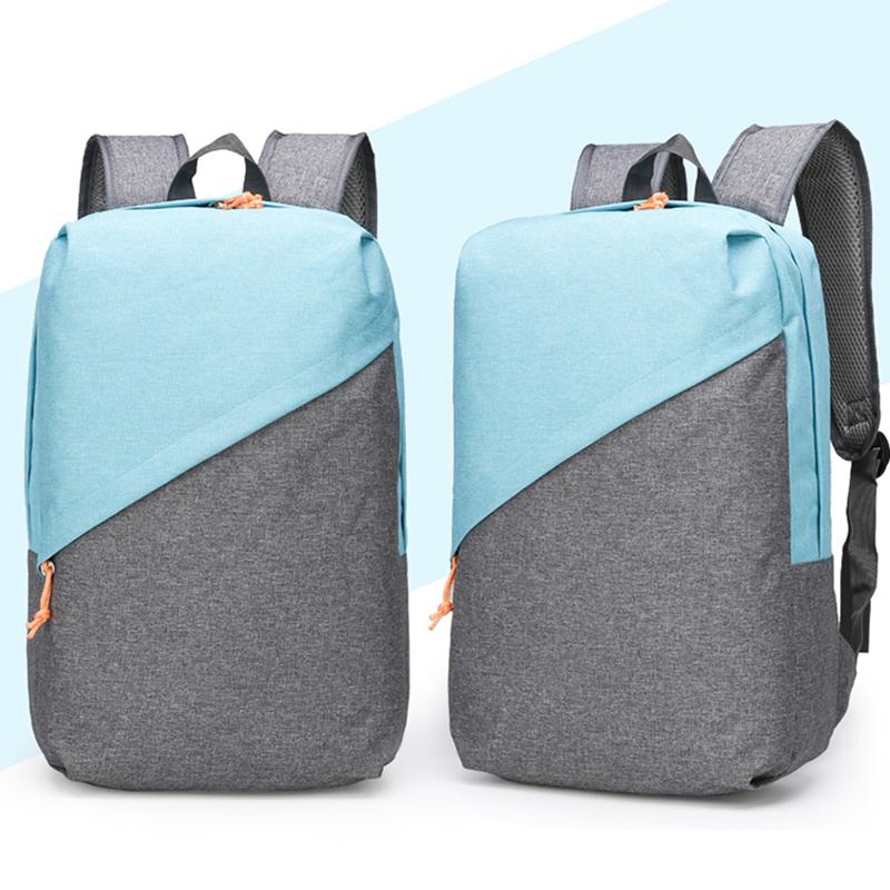 Mochila De para hombres, mochila para ordenador portátil, bolso de hombro de Nylon, mochila para hombres, mochila para adolescentes: Blue