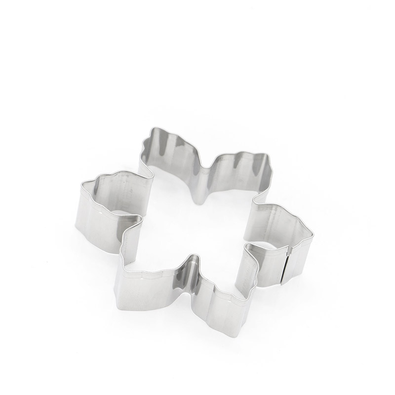 3d snefnug cookie cutter rustfrit stål cookie forme bageware honningkager bagning form kiks cutter til hjemme påske fest