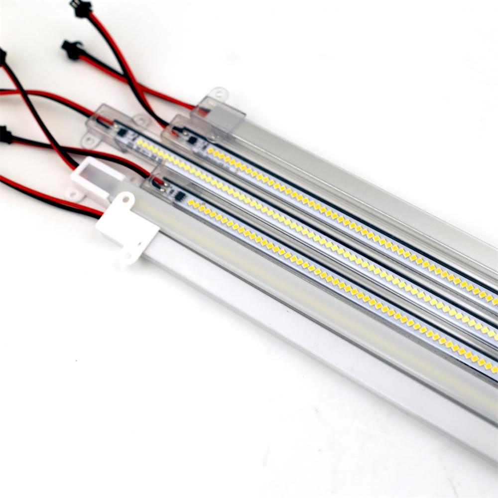LED Leuchtstoffröhre AC 220V 30 cm/40 cm Hohe Helligkeit Nacht Bar 2835 Streifen Energiesparende Display lampe für Home Küche Schrank
